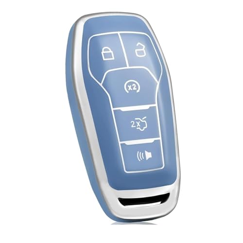 Coque d'étui de clé voiture TPU Lincoln MKZ MKC 5 boutons