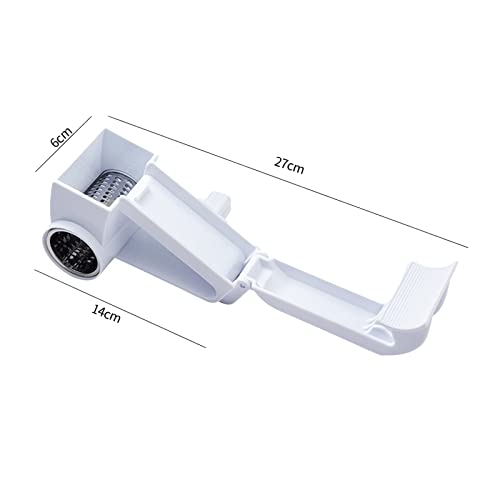 Cheese Grater Handheld Rotary Shredder With Steel Drum For Quick Grating Of Block Cheese, Nuts, Chocolate Everyday Dishwasher Safe Kitchen Tool For Home And Restaurant #TOP2