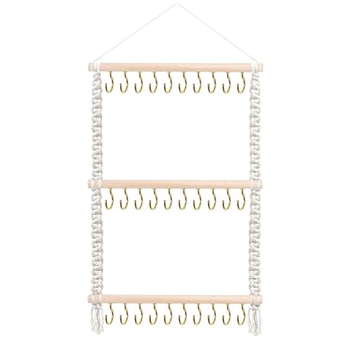 Generico Portaflores para el pelo – Organizador decorativo artesanal – Porta lazos espacioso | Tiras clip lazos para pared armario puerta dormitorio niñas