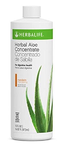 Herbalife Herbal Aloe Concentrate Mandarin Orange Flavor 16 Oz