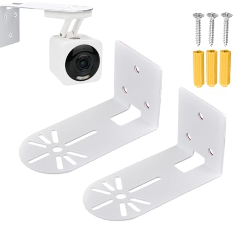 Generisch Soporte de pared para cámara, soporte portátil para dispositivos electrónicos, trípode de seguridad con ángulo de visión flexible para dispositivos electrónicos en interiores, techos y