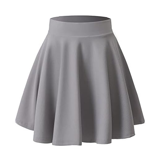 Hoerev Niñas Cintura Alta Falda Plisada A-Line Uniforme Escolar Falda Corta