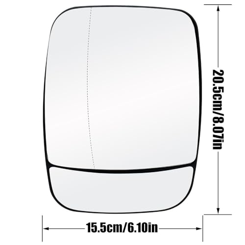 Rétroviseur cassé Opel Vivaro solution glace de remplacement - 3