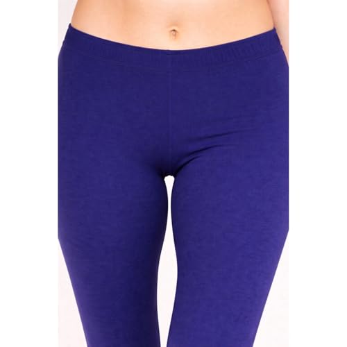 Image of Women Cotton Ankle Leggings Combo | Soft Stretchable Breathable Fabric | High Waist Comfortable Fit Bottom Wear for Kurti Office Casual & Daily Use