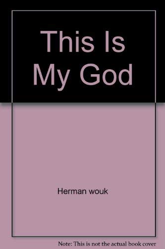 This Is My God 0671810340 Book Cover