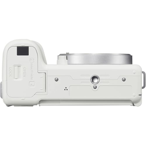 Image of Sony Alpha ZVE10 II - APS-C Interchangeable Lens Mirrorless Content Creators' Camera - White - Body Only (Value Bundle)