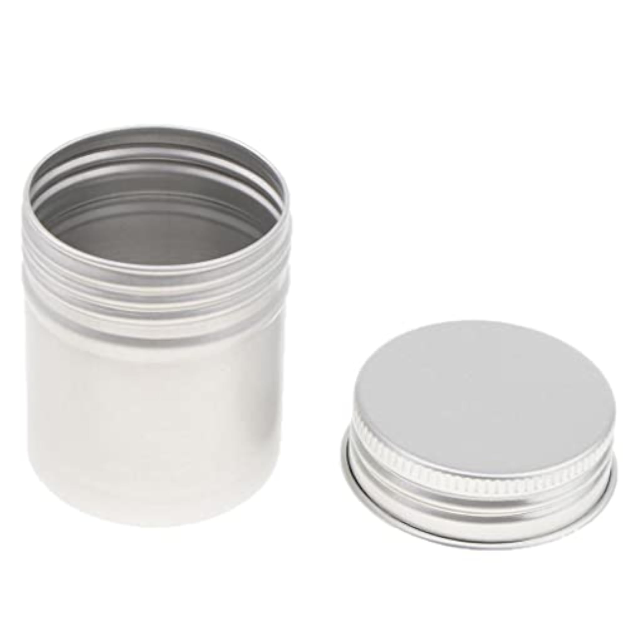 50g Aluminum Powder Container Bottle with Screw Thread Lid