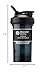BlenderBottle Shaker Bottle Pro Series Perfect for Protein Shakes and Pre Workout, 24-Ounce, Black