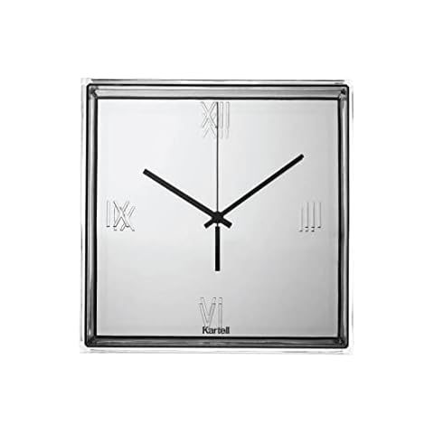 Kartell Tic &, Tac Clock Chrome Cover