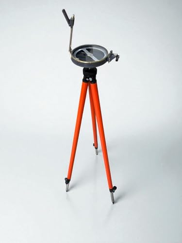Brújula Prisma Profesional para Topografía, Trabajo Geológico y Navegación – Brújula Duradera y Portátil con Montura para Trípode y Mecanismo de Mira para Navegación Geológica miniatura 1