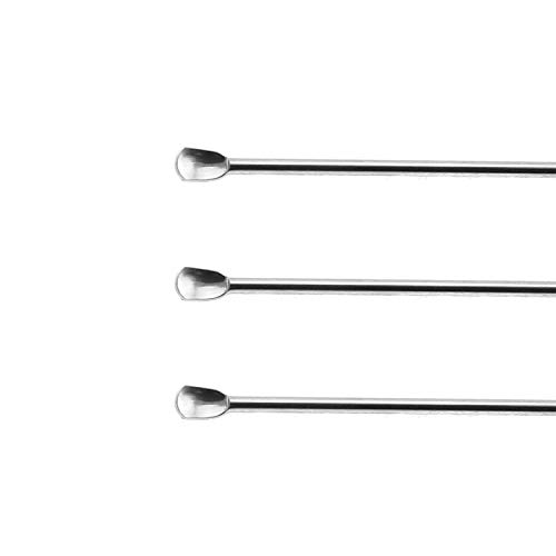 Maxmoral SL-SCOOP-4P-1S 1 Set Stainless Steel Micro Lab Sampling Scoop Spatulas Combination Reagent Spoon Laboratory Supplies thumb #2