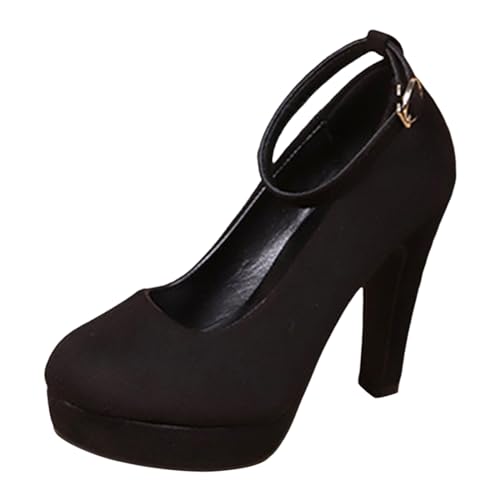 Chaussures à talons hauts Mary Jane avec bout carré confortable