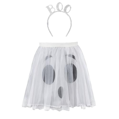 Falda tutu de calabaza Halloween con diadema para mujer y niña miniatura 1