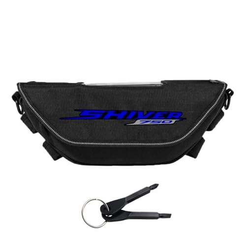 MARCAI Motorrad Lenkertasche wasserdichte Und Praktische Lenkertasche Für Motorräder Für Aprilia Shiver 750(D)