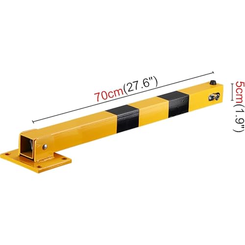 Borne de stationnement pliable : solution efficace contre le squat de parking privé - 3