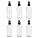 Produktbild Solustre 6 Stück Sprühflaschen Glas Parfüm Flaschen Zerstäuber Glasflaschen Leer Taschenzerstäuber Parfümzerstäuber für Ätherische Öle Küche Öl Sprüher Aromatherapie 100ml