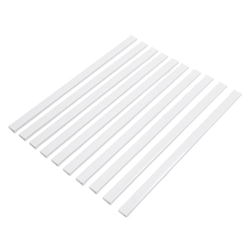 Badafaci Cord Hider Kit Wandkabelabdeckungen, Lackierbarer Kabelkanal 20 X 10 Mm, Kabelmanagement ohne Bohren für das Heimbüro mit Doppelseitigem Klebeband, Sicherer Kabelschutz...