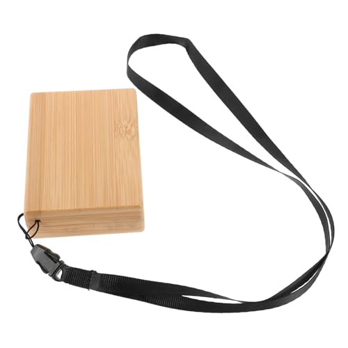 Kisangel Bamboo Fishing Lure Boxes Storage Case Fish Tackle Storage Trays Accessory Boxes Plastic Hooks Organizer for Vest Casting Fishing