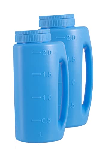 Superio Ice Melt Salt Spreader Handheld Shaker for Lawn Seed, Salt, Ice Melt, Calcium, Deicer Shaker...