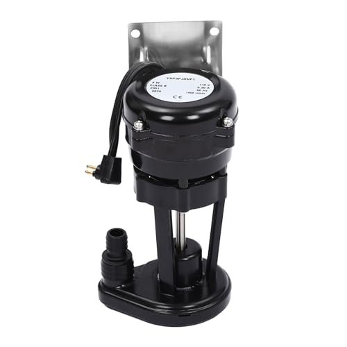 Bomba de agua 3W para máquina de hielo, 1450rpm, con cubierta protectora miniatura 1