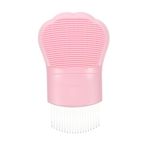 Happyyami Cat Comb Massaging Brush for Pets Deep for Cat Hair Tangle Removal Daily Use Bath Grooming Promotes Relaxation Design