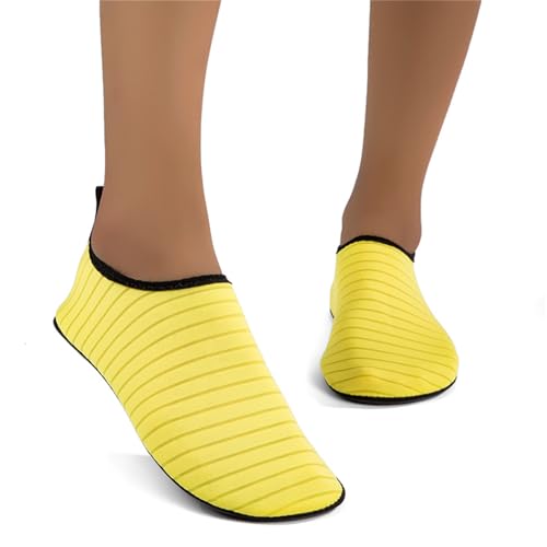 Water Shoes Barefoot Aqua Yoga Socks Quick-Dry Beach Swim Surf for Women Men Womens Mens Pool Walking Park Boating Sports Adult Non Slip River Lake surf Black Camping Slip-on Sport Exercise2
