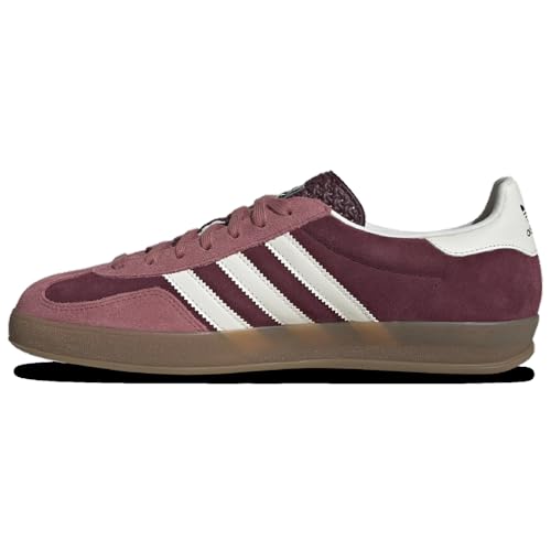adidas Originals Gazelle Indoor Mens Sneaker (Maroon Crimson White, 10.5)2