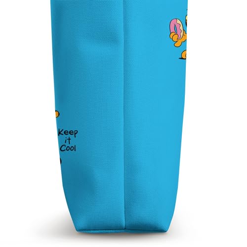 Bolso tote Garfield Classic con diseño de posturas múltiples, logo y huellas de Garfield: 'La leyenda' miniatura 3