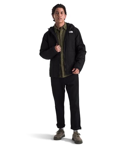 THE NORTH FACE Men's Junction Insulated Hoodie | Water Resistant With Heatseeker Insulation, 3-piece Hood & Zip Pockets2
