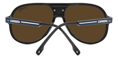 Image of Carrera Mens C Sport 07 /S Pilot Sunglasses, Matte Black Gold, 59mm