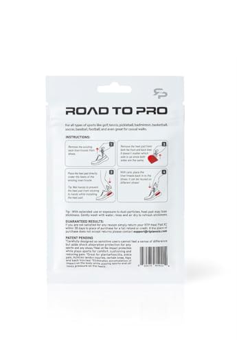 Image of RTP Athletic Heel Pad XC V2 Instant Pain Relief (Medium) 1 Pair