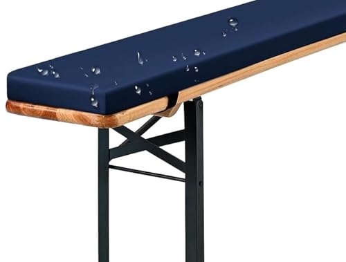Fundas para banco de cocina azul oscuro ideales para desayunos familiares sin manchas 2