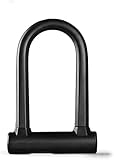 ZECHAO Anti-Theft Heavy Duty Bike U-Locks,Bike Lock U-Shape Heavy Duty Bike Shackle Mounting Bracket Steel Flex Cable Lock Anti-Theft Lock