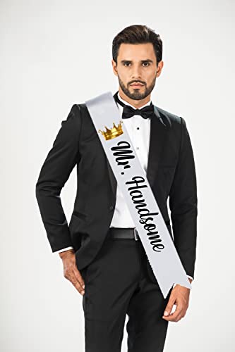 URBAN PENDU Text Printed Sash (White) (4 * 72 INCHES) Gift for Friend