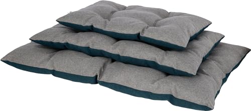 Kerbl Pet Liegekissen Ely, grau/petrol, 55x90 cm