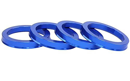 Image of 56.1 to 73.1 Hub Centric Rings (Pack of 4) Aluminium Alloy Wheel Center Rings Hubrings 73.1 to 56.1 ID=56.1mm OD=73.1mm