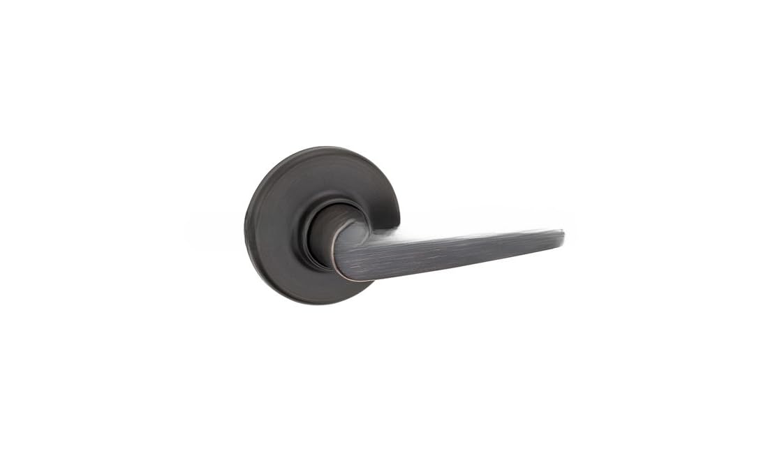 Poignée de porte Delta Kwikset 200dl passage bronze rcal rcs
