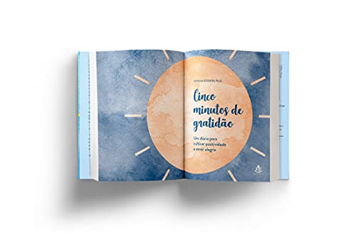 Cinco minutos de gratidão: Um diário para cultivar positividade e atrair alegria