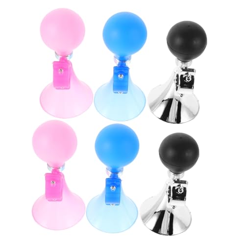 Anneome 6pcs Kids Bicycle Horn: Loud Sound Bike Bugle Horn Children Bicycle Bell Cycling Handlebar Bell for Boys and Girls for Outdoor Cycling