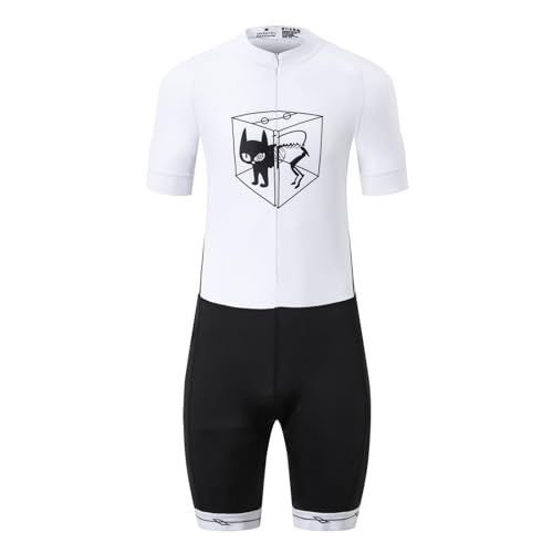 UGLY FROG 2025 Pro Trisuit Traje de triatlón de manga corta para carreras Ironman y competiciones de triatlón - Traje de triatlón de alta calidad para hombre