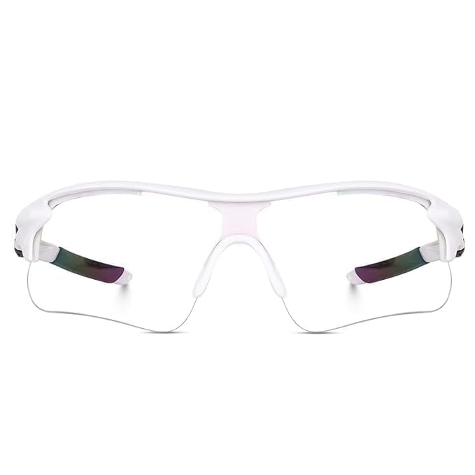 Image of Roshfort Sports Non Polorized Sunglasses UV Protection Sunglass for Men & Women Cycling Running Driving Fishing Multi Shade Glasses ITALIC (Size -Medium)