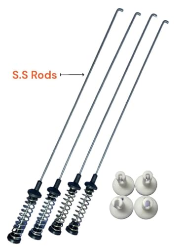 Image of JR Appliance Top Load Washing Machine 6.5kg (22.5 Inch) Suspension Rods Top Load Fully Automatic Compatible with Washing Machine Spare Parts (Pack 1) I F B