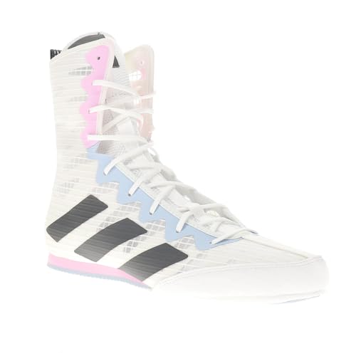 adidas Mens Box Hog 4 Boxing Sneakers Shoes - White2