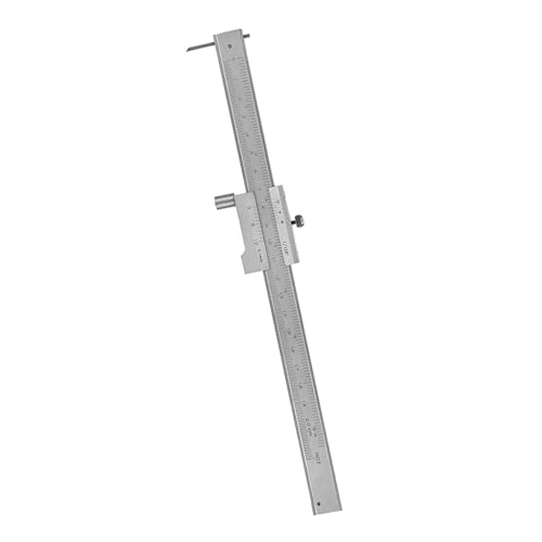 Calibrador Vernier Paralelo Acero Inoxidable 0-200mm 2 Piezas miniatura 7