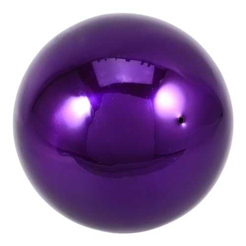 Holibanna Stainless Steel Gazing Ball Orbs Decorative Balls Reflective for Outdoor Decor