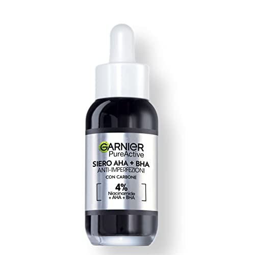 Miniatura 7 de Garnier Pureactive Sérum Facial Anti-Imperfecciones Con Carbón Niacinamida Aha Bha Tratamiento Espinillas Puntos Negros Rojeces Fórmula Ligera Matificante Unificadora Sin Residuos - 2 Frascos De 30ml
