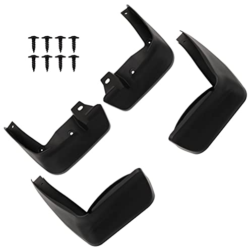 Image of ECCPP 4Pcs Mudguard Splash Guards Front & Rear 2008-2012 for Honda for Accord 2.4L 3.5L Mud Flaps Set of 4 Flexible and Bendable Mud Flaps Splash