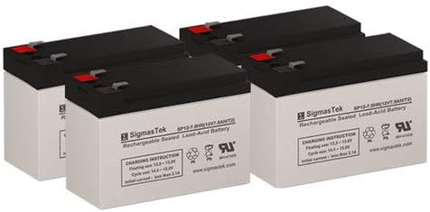 Replacement Batteries for CyberPower PP1500-T4   Set of 4
