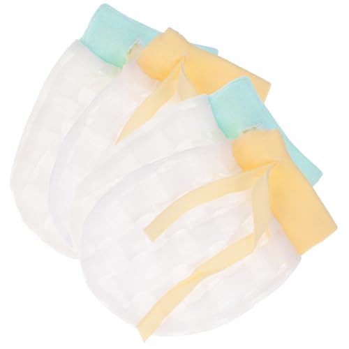 KESYOO 2 Pairs of Adjustable Ice Silk Baby Gloves Anti-Scratch Mittens for Newborns Breathable Toddler Gloves Drawstring Suitable for Daily Use 0-6 Months