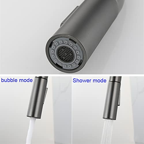 Robinet de cuisine 2 types de modes de sortie d'eau avec douchette extractible